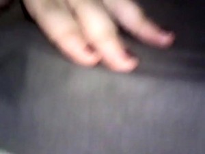 Blonde with glasses shows her ass and body front the webcam