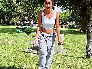 Teen Katya Rodriguez screwed by her stepdad in the bedroom