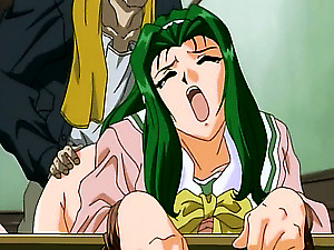 Hentai schoolgirl gets analed