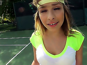 Jizzy mouth slut urinates